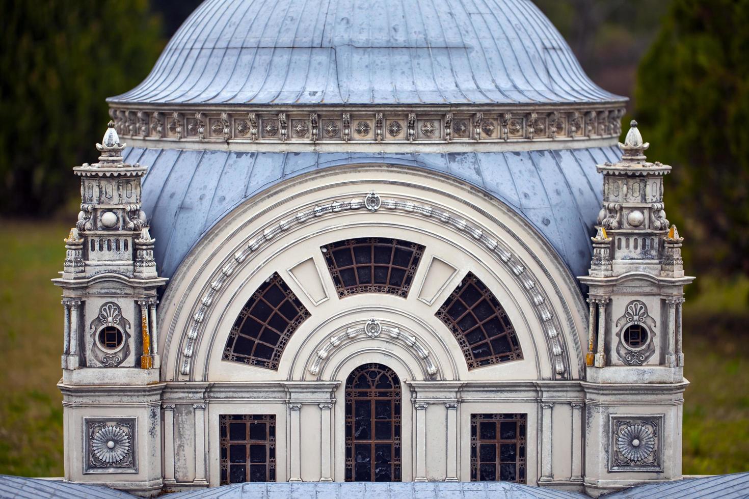 arte modello di edificio storico foto