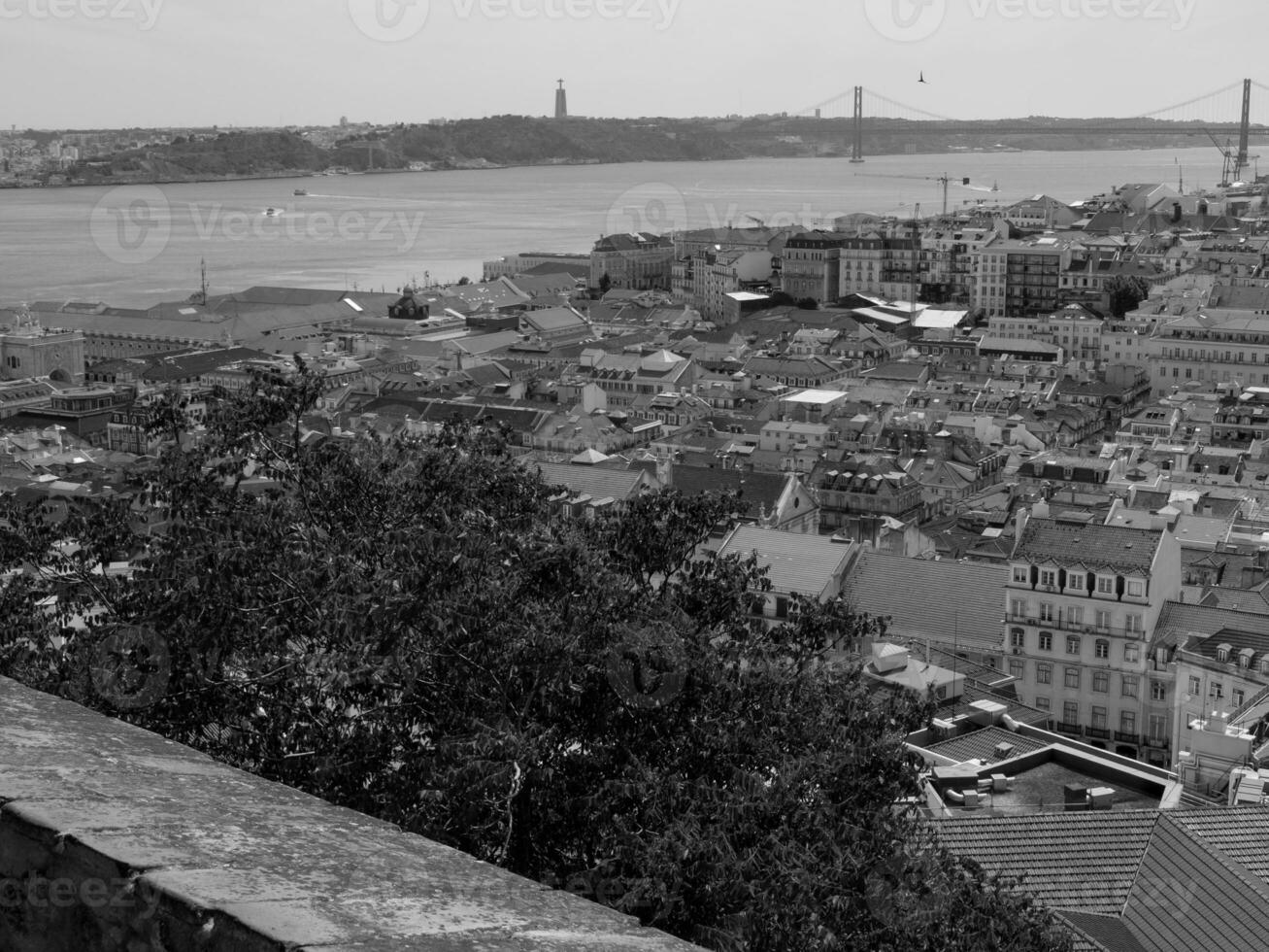 il città di Lisbona nel Portogallo foto