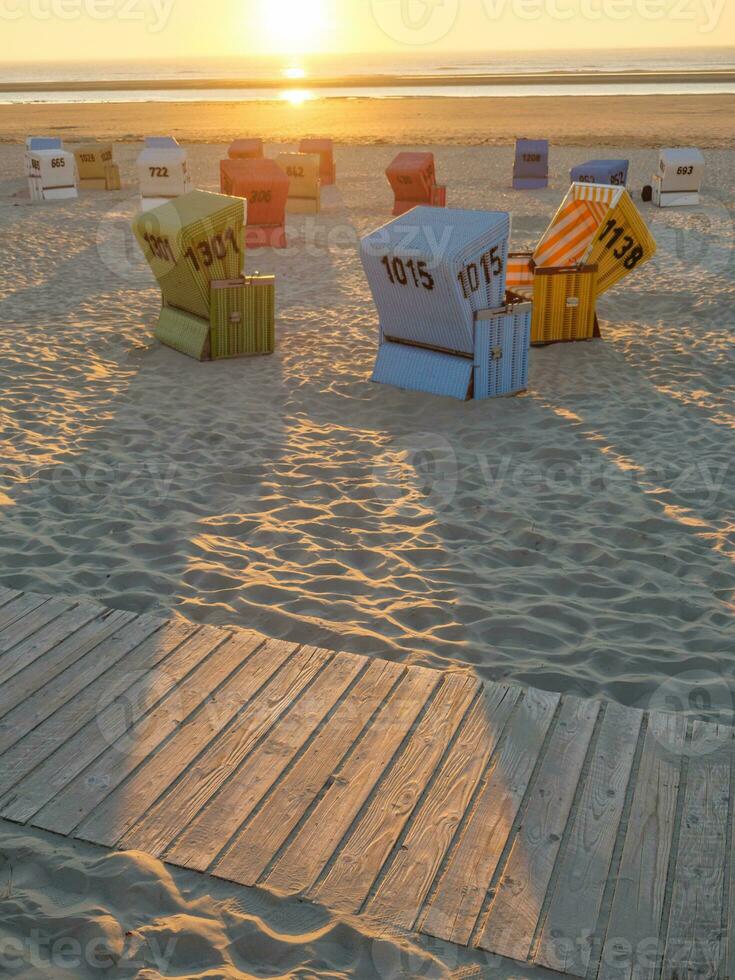 langeoog nel th nord mare foto