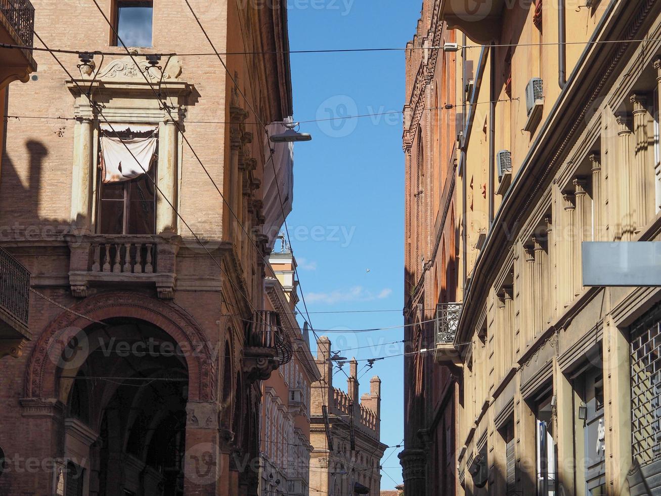 vista del centro storico di bologna foto