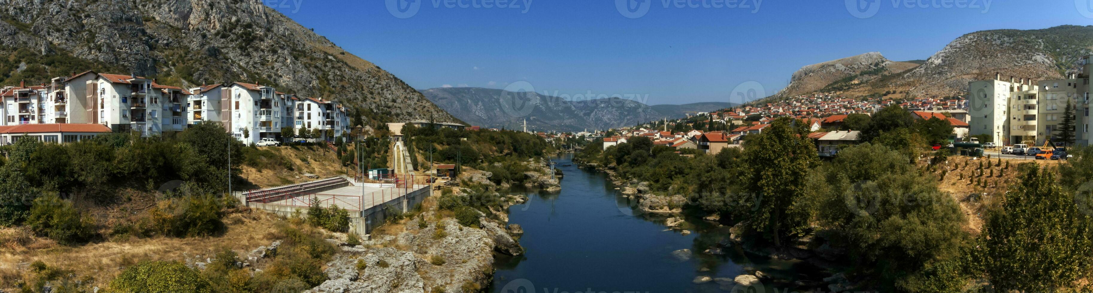 mostar vecchio città, bosnia e erzegovina foto
