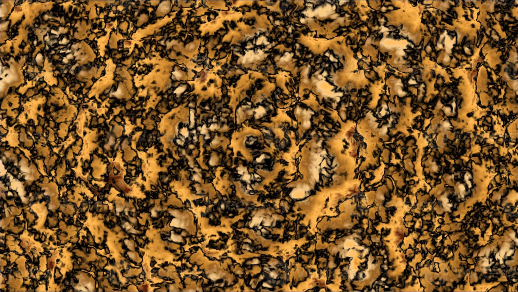 oro di lusso e flusso di superficie della linea scura astratta sulla piastrella da parete foto