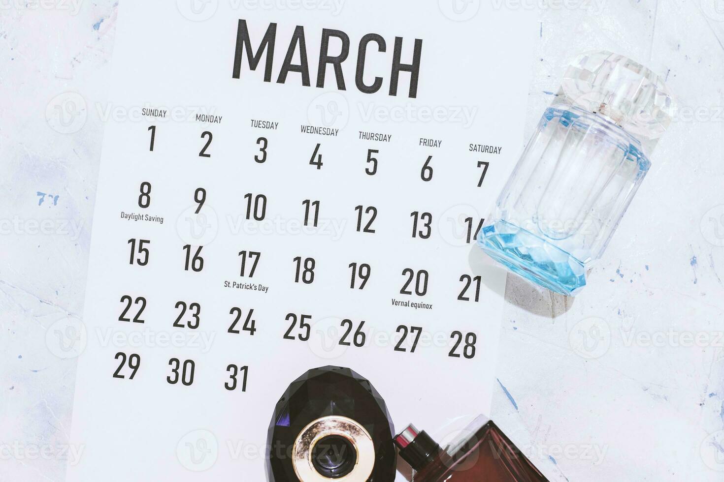 marzo 2020 mensile calendario foto
