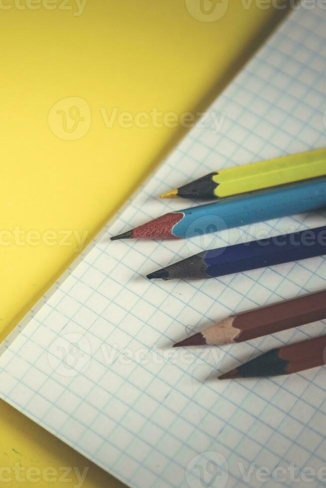 indietro per scuola. distanza formazione scolastica. formazione scolastica durante il quarantena. studiando e apprendimento a partire dal casa foto