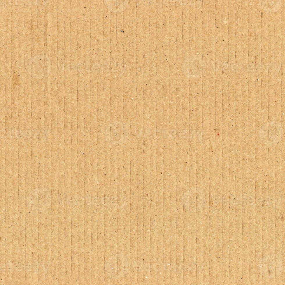 sfondo di cartone ondulato marrone foto