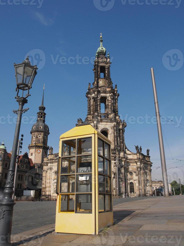 hofkirche a dresda foto