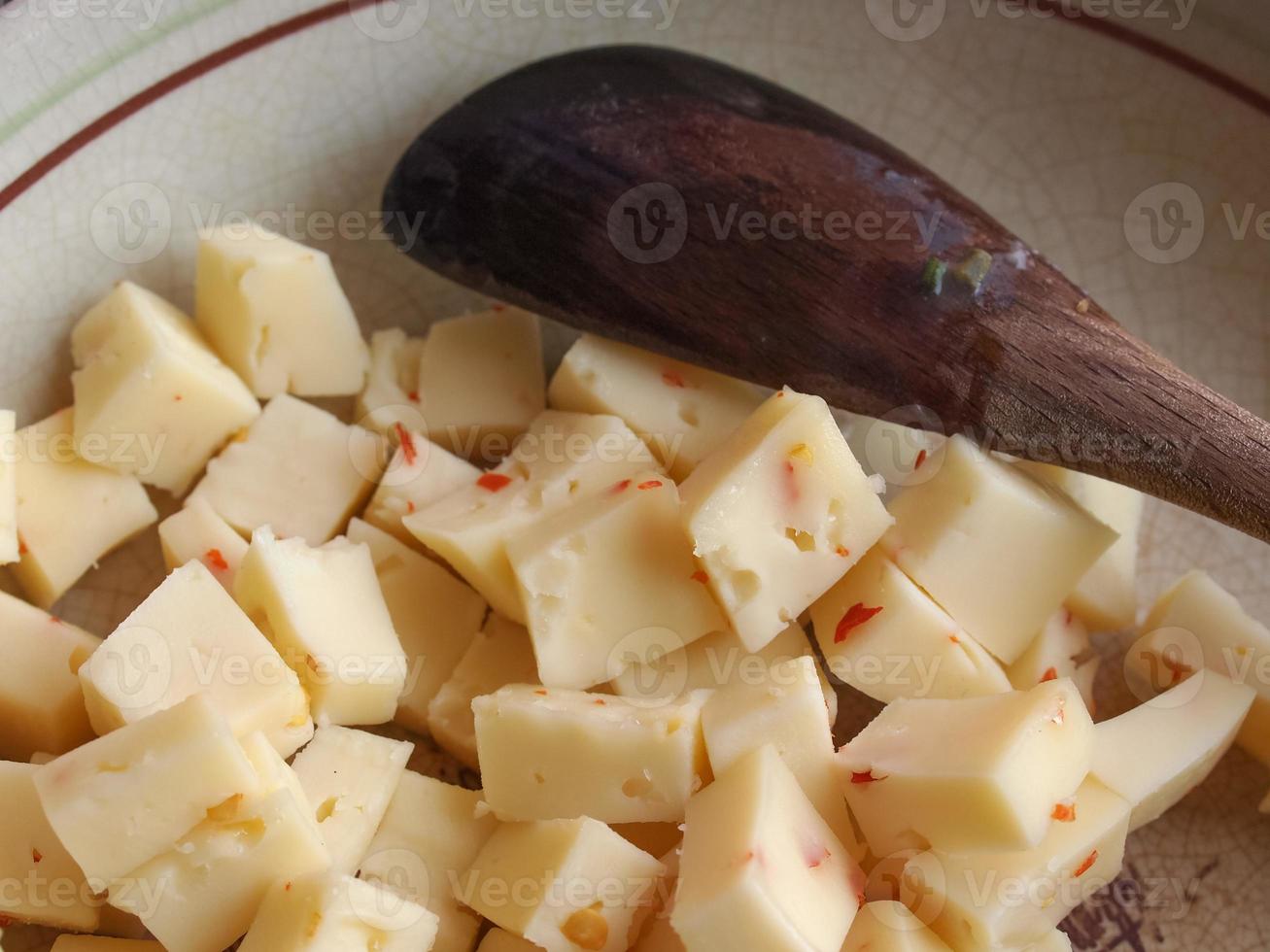 formaggio piccante al peperoncino foto