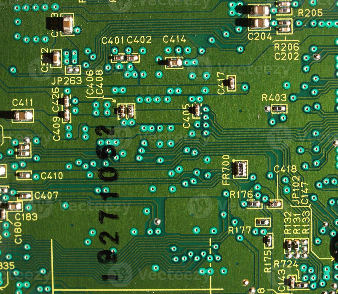 scheda a circuito stampato foto