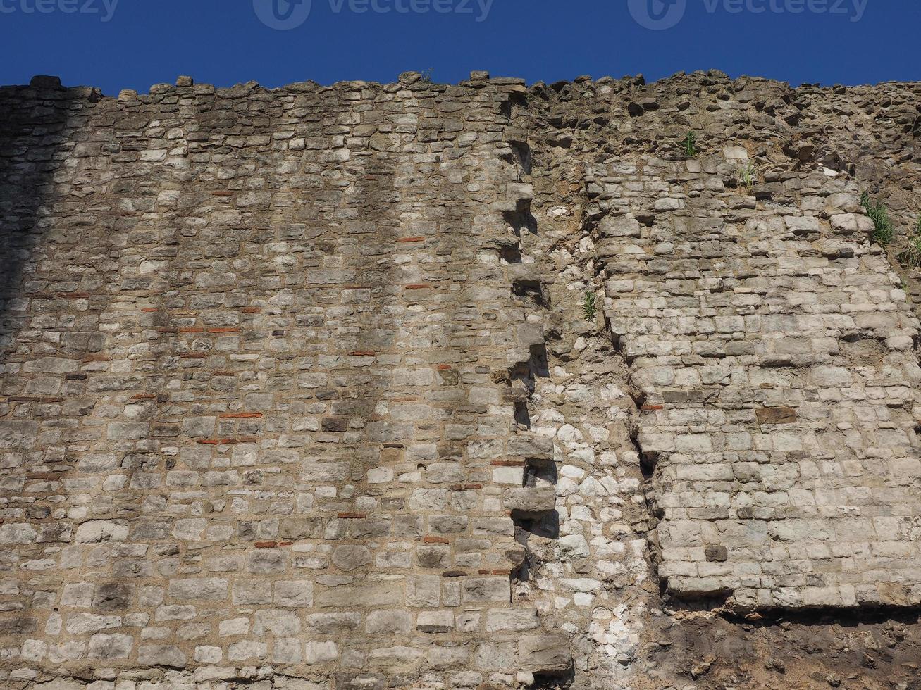 mura romane a londra foto