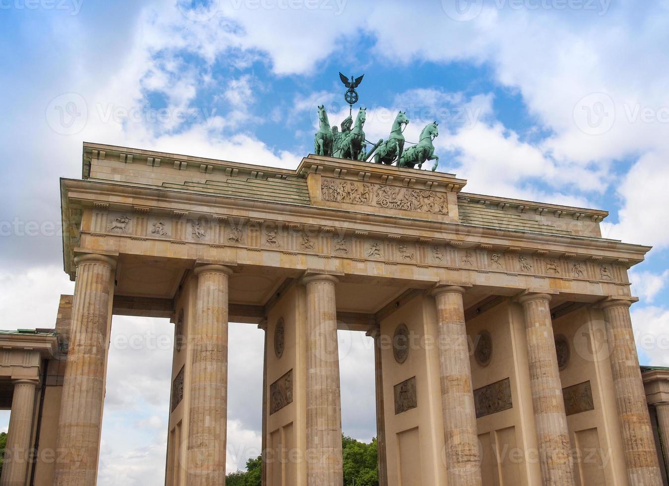 brandenburger tor berlino foto