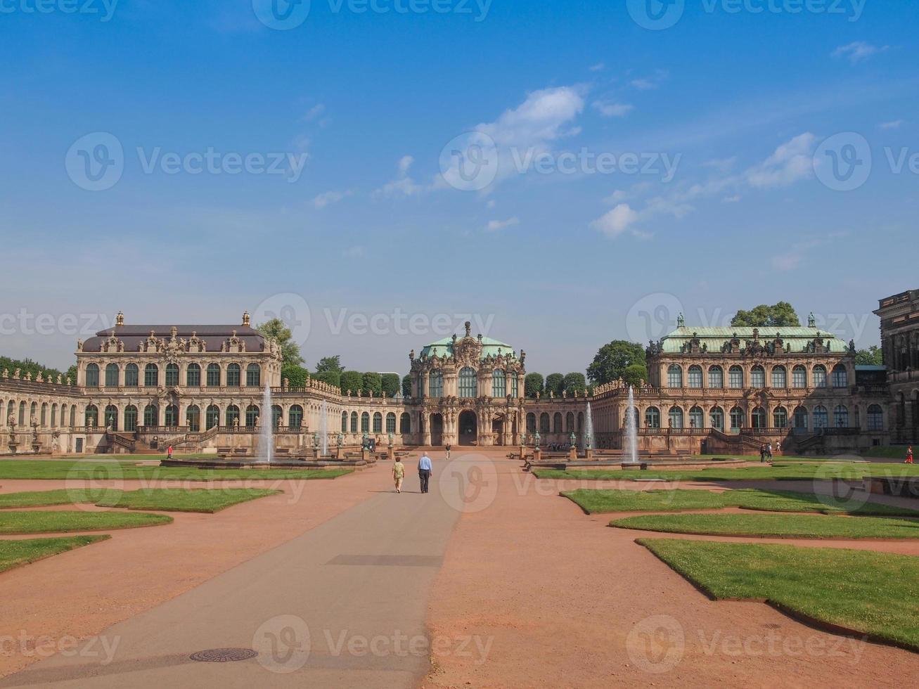 palazzo zwinger a dresda foto