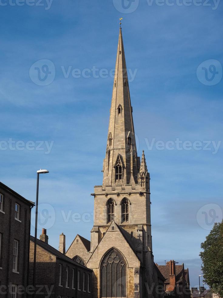 chiesa di tutti i santi a Cambridge foto