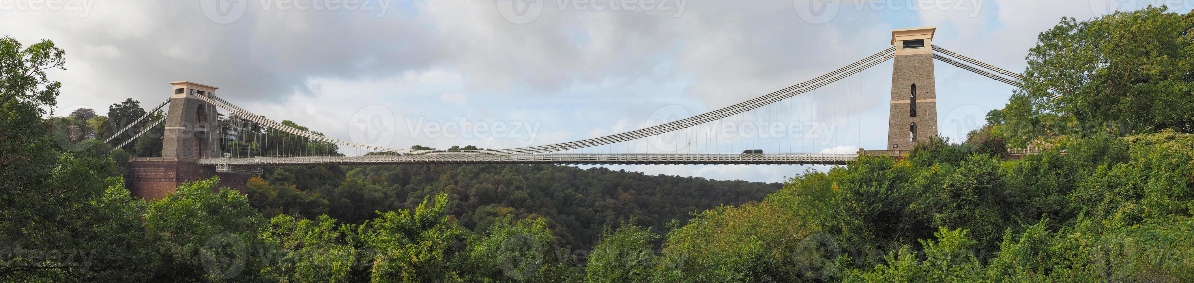 ponte sospeso di clifton a bristol foto