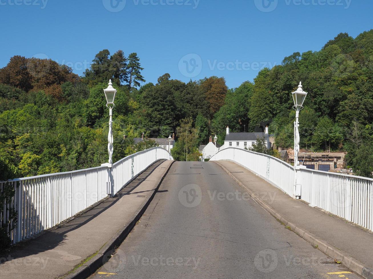 Old Wye Bridge a Chepstow foto