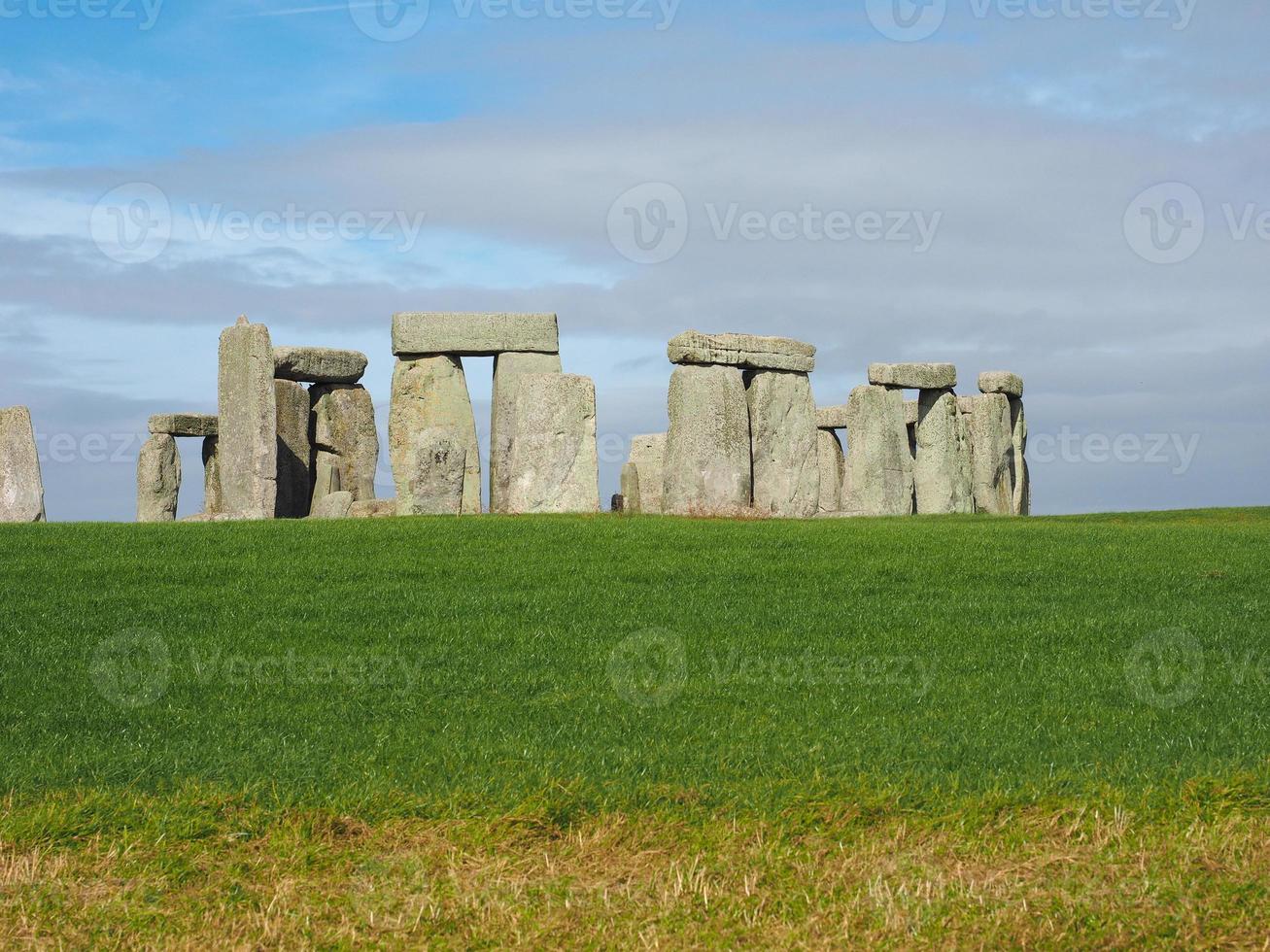 monumento di stonehenge ad amesbury foto