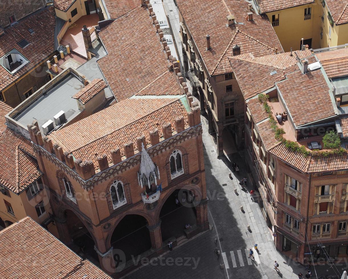 veduta aerea di bologna foto