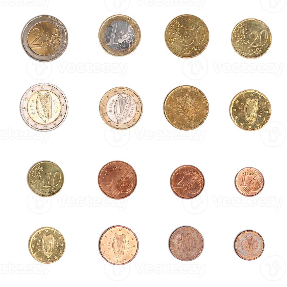 moneta euro irlanda foto