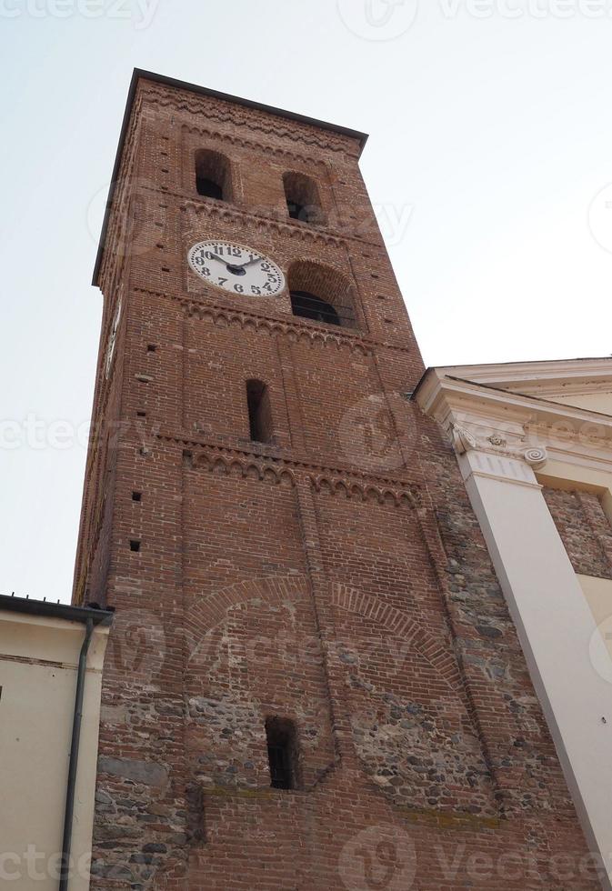 campanile della chiesa di santa maria di pulcherada a san mauro foto