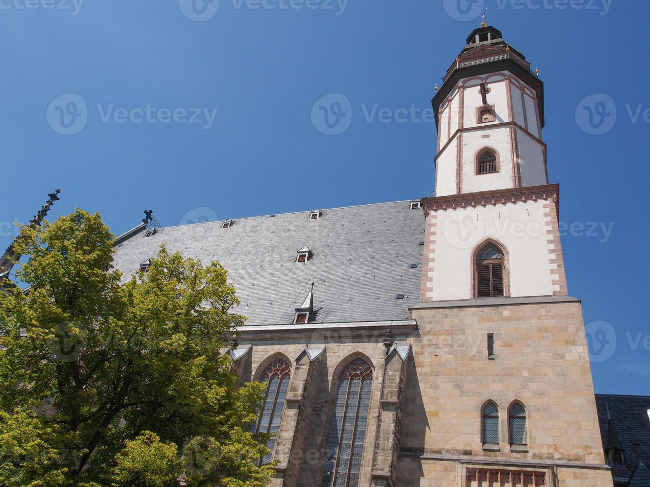 chiesa thomaskirche a Lipsia foto