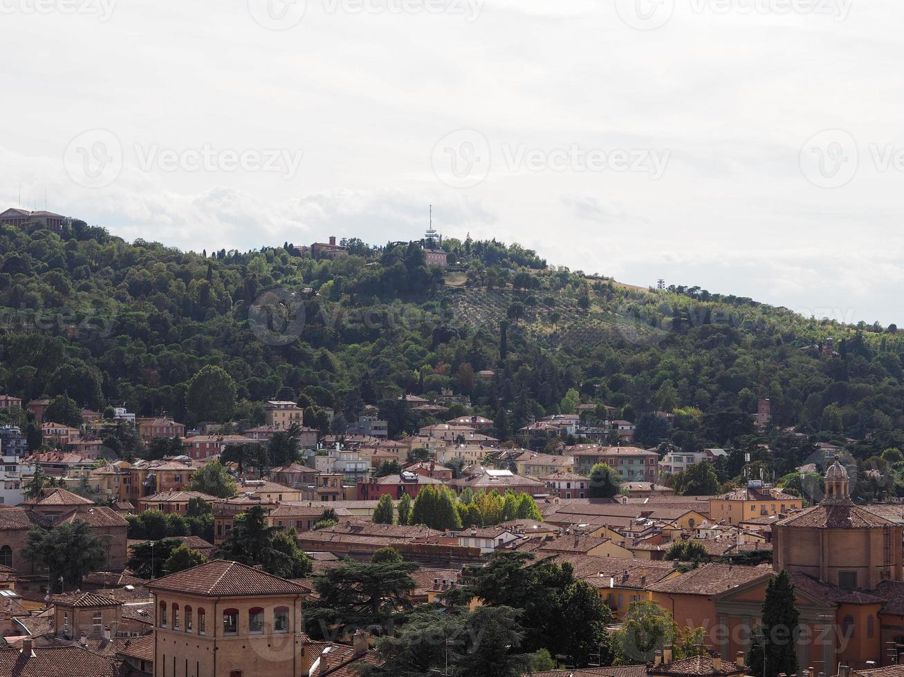 veduta aerea di bologna foto