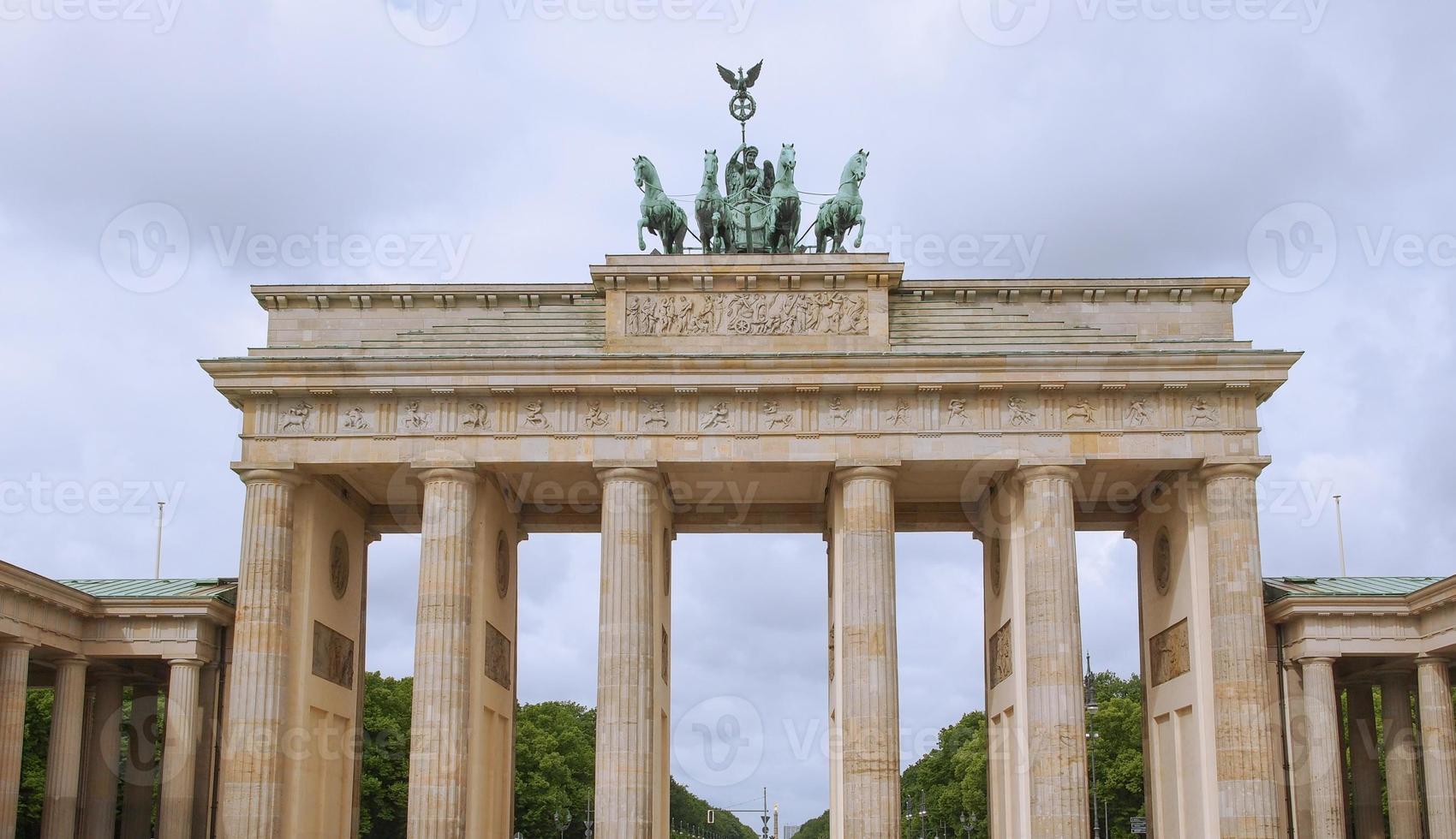 Brandenburger Tor a Berlino foto