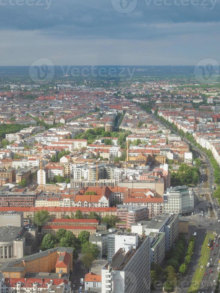 berlino vista aerea foto