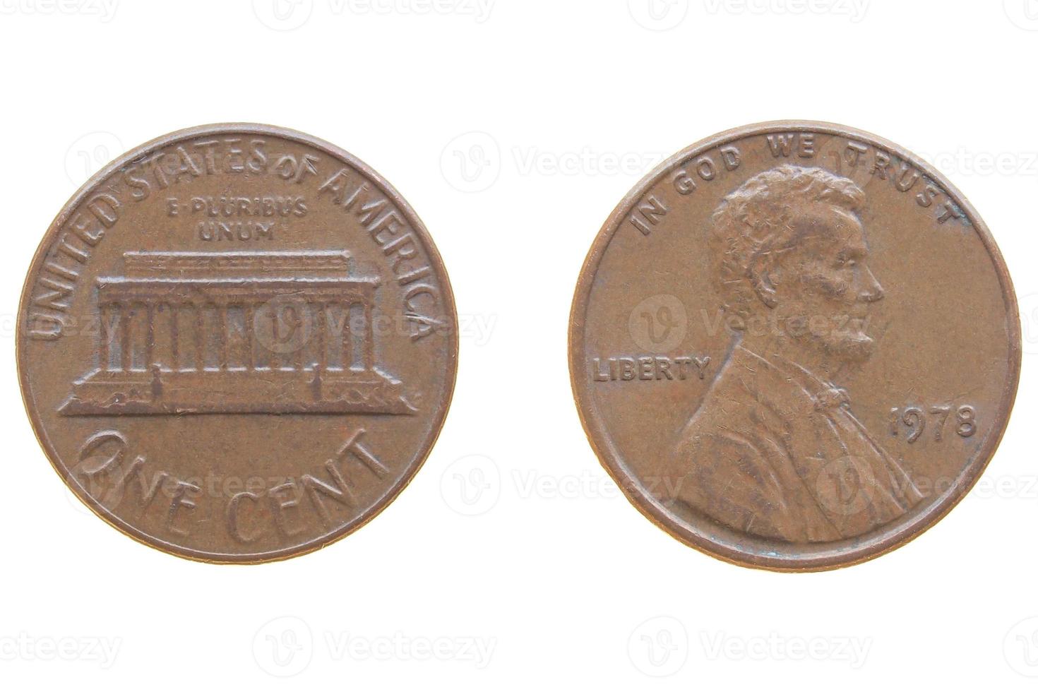 moneta da un centesimo foto