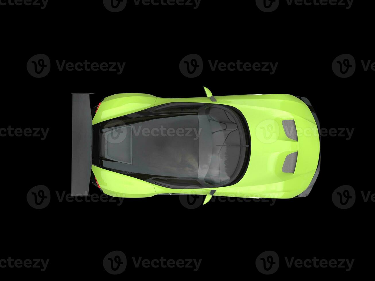 nero e verde eccezionale moderno gara auto - superiore Visualizza foto