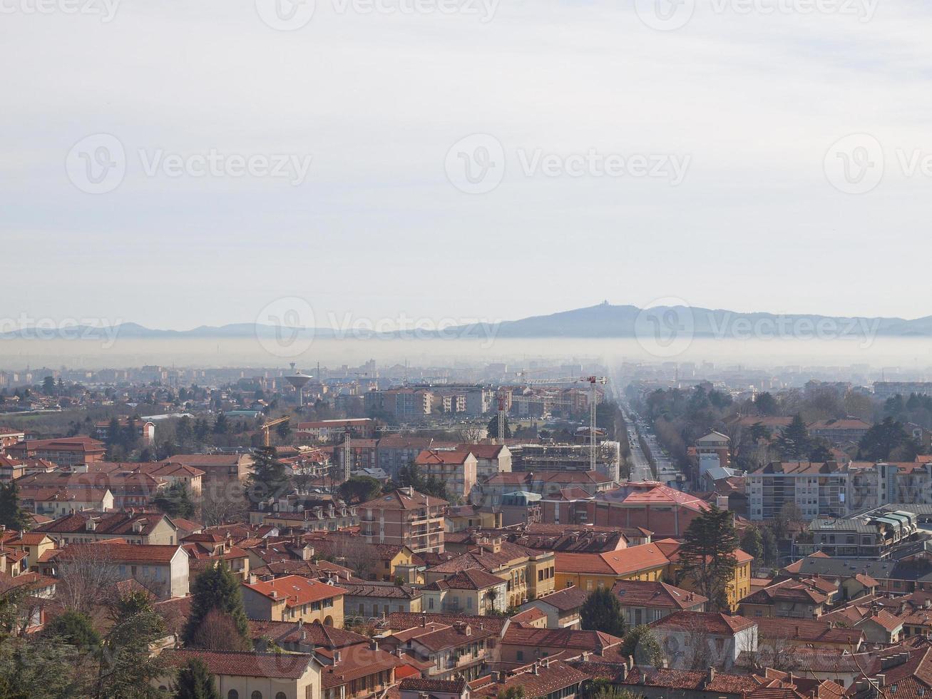 veduta aerea, rivoli foto