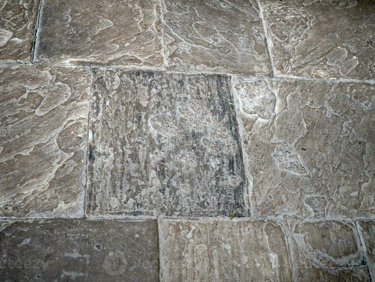 vecchio pietra parete modello vicino Visualizza sfondo, antico mattoni superficie foto