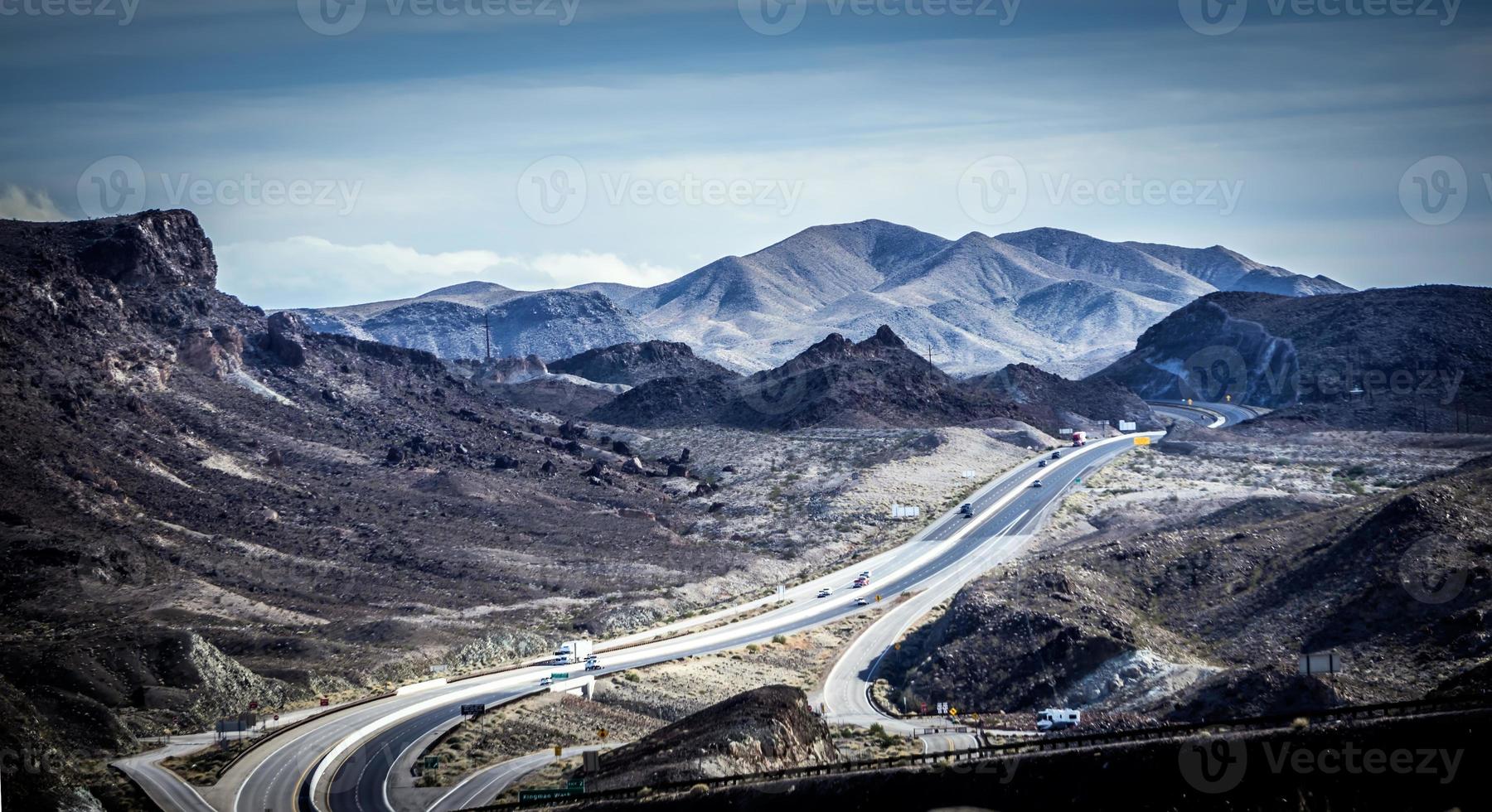 paesaggio del canyon di roccia rossa vicino a las vegas, nevada foto