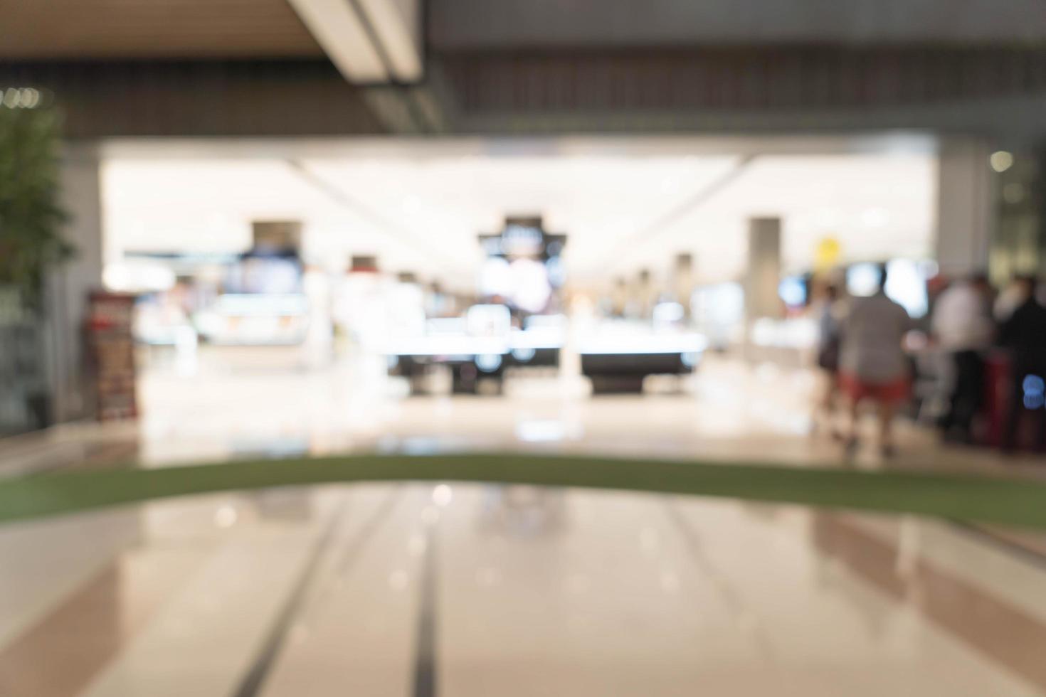 sfocatura astratta bellissimo centro commerciale di lusso foto