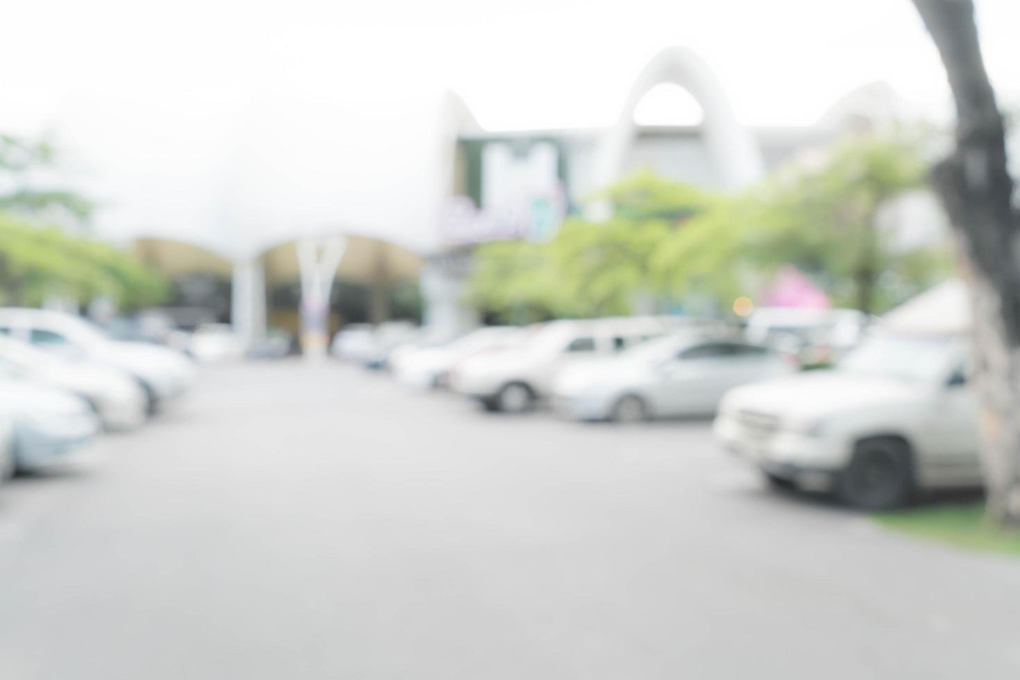 parcheggio sfocato astratto per lo sfondo foto