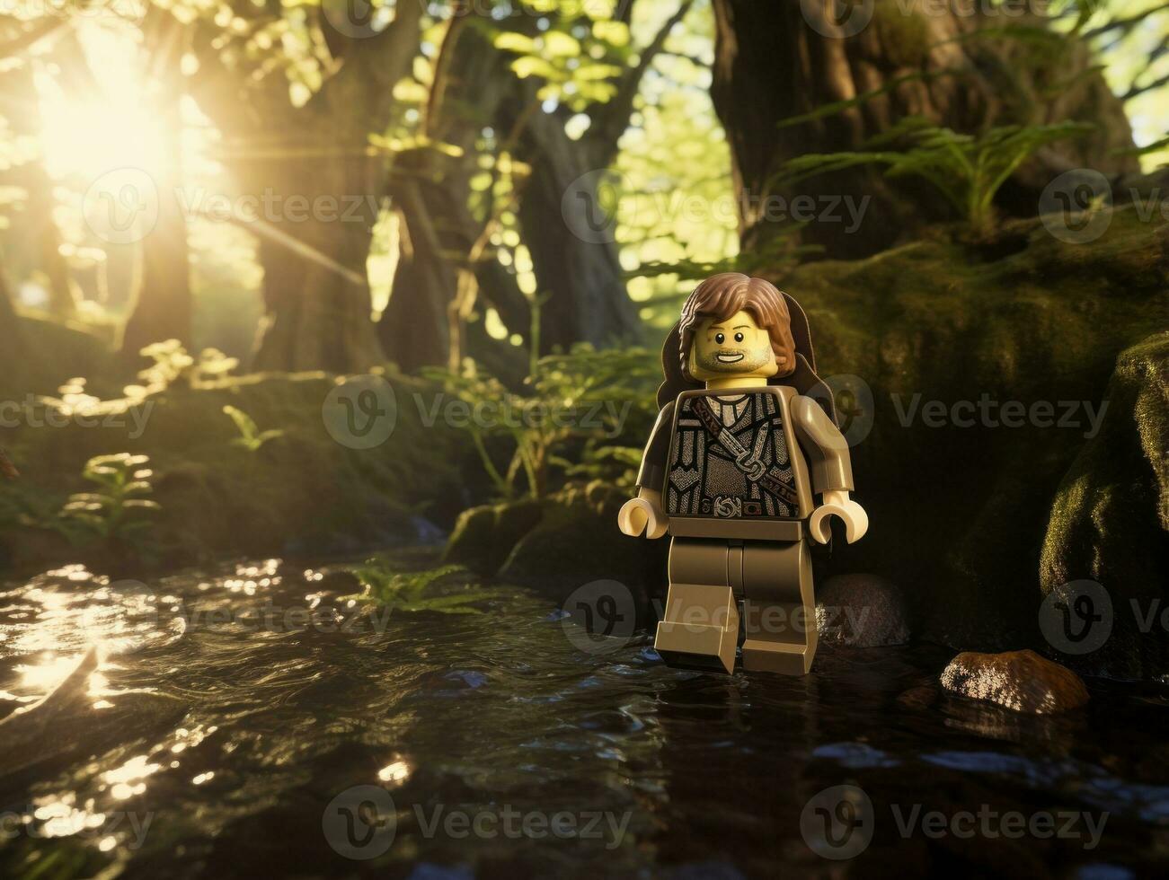 il epico ricerca di Lego avventurieri ai generativo foto