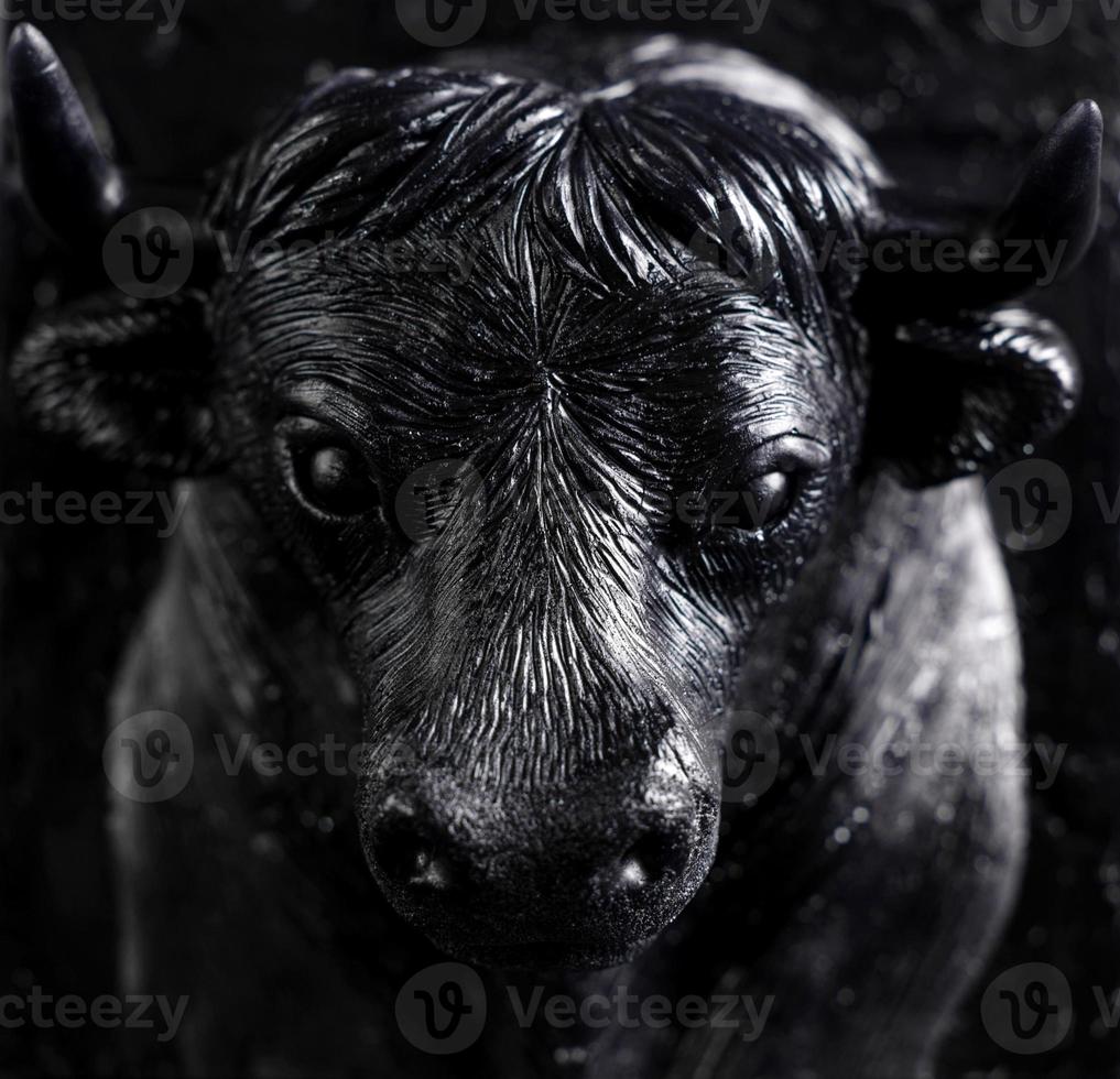 la figura di un toro fatto di sapone in regalo foto
