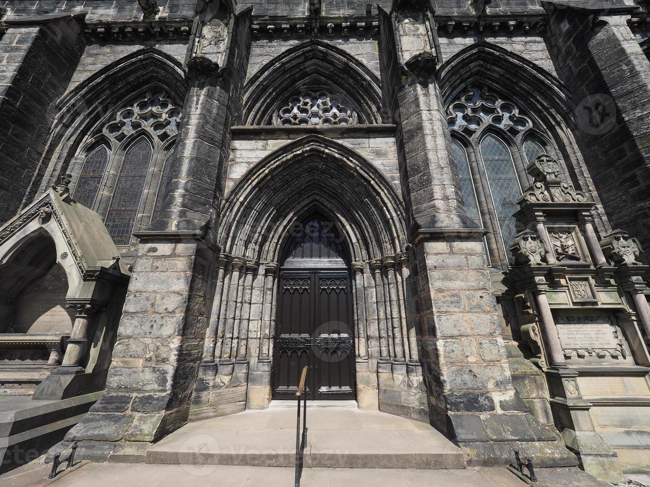 chiesa cattedrale di glasgow foto