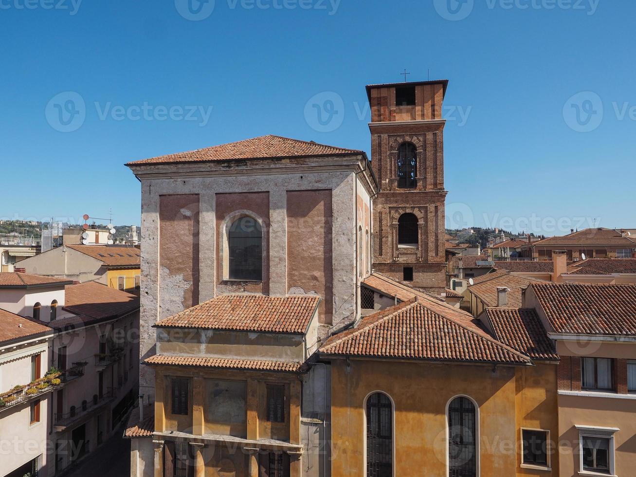 veduta aerea di verona foto