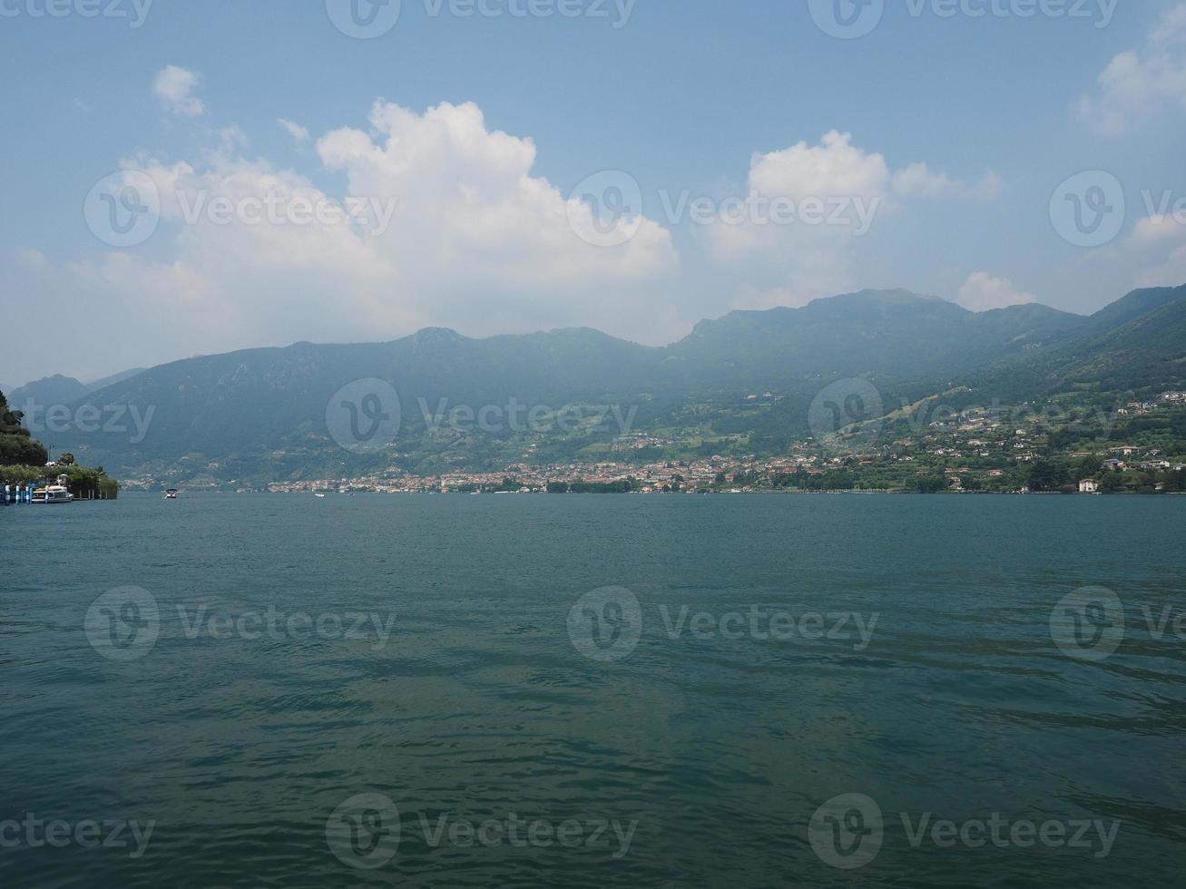 vista lago d'iseo foto