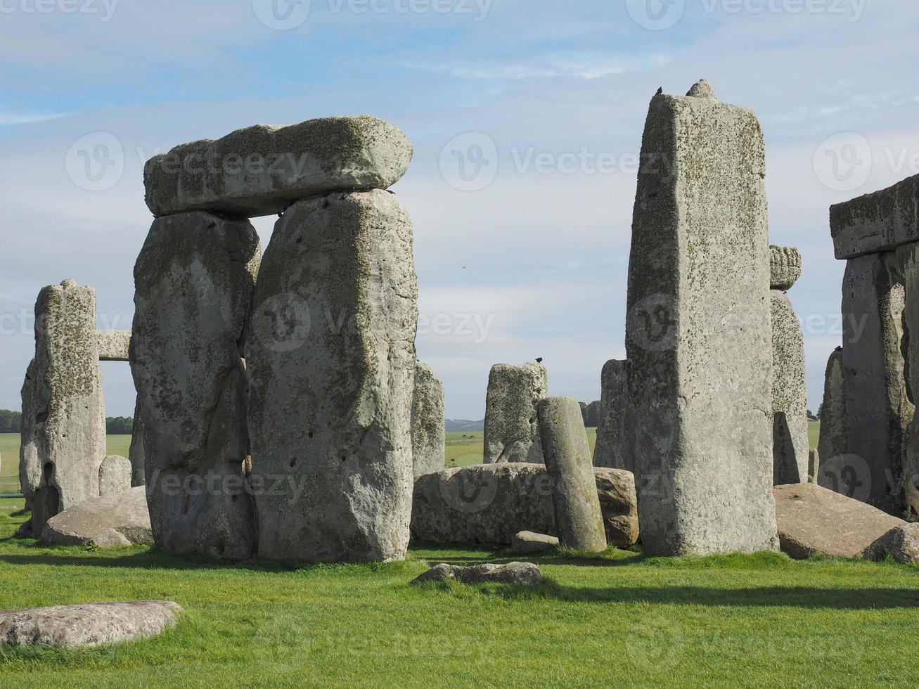 monumento di stonehenge ad amesbury foto