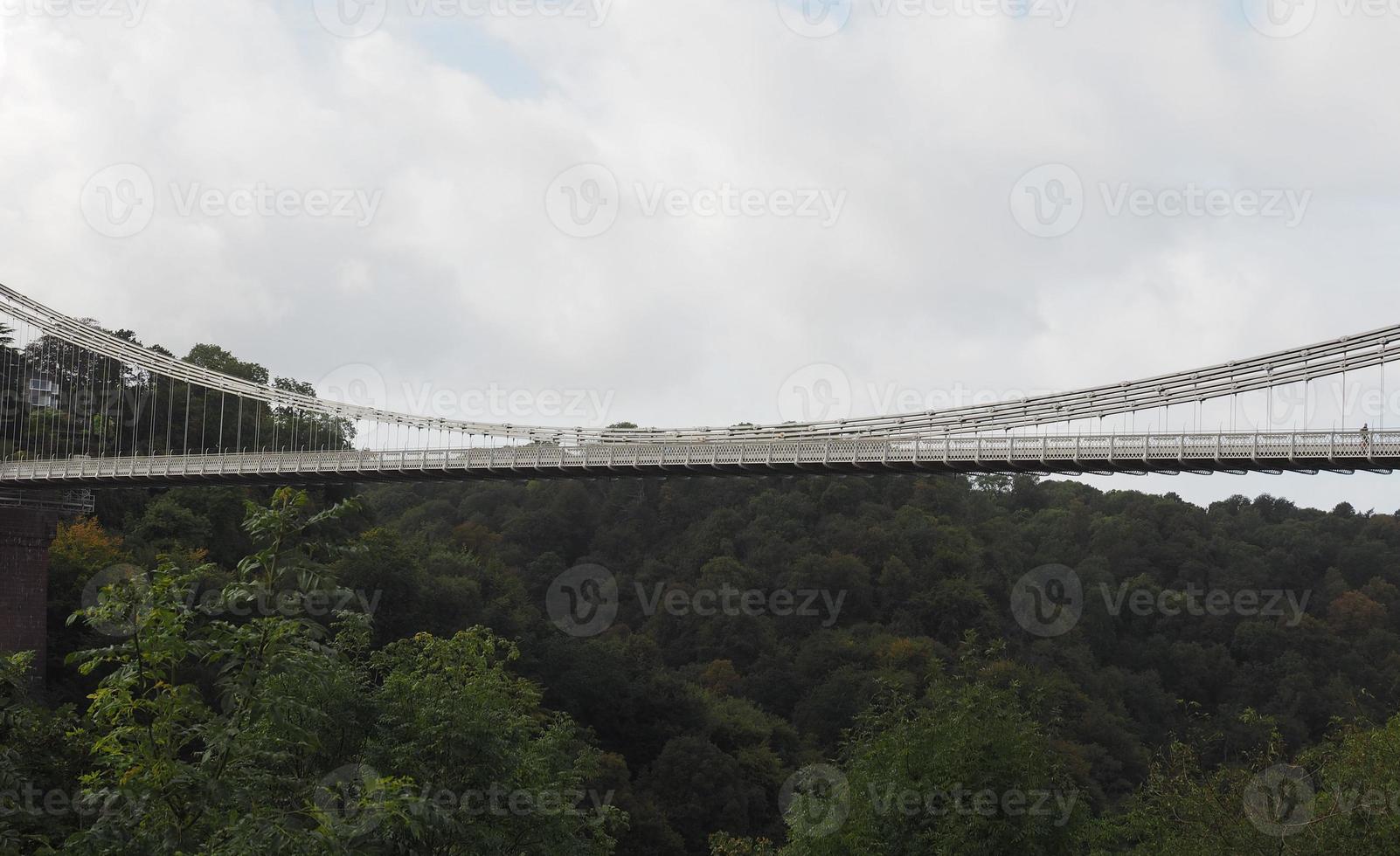 ponte sospeso di clifton a bristol foto