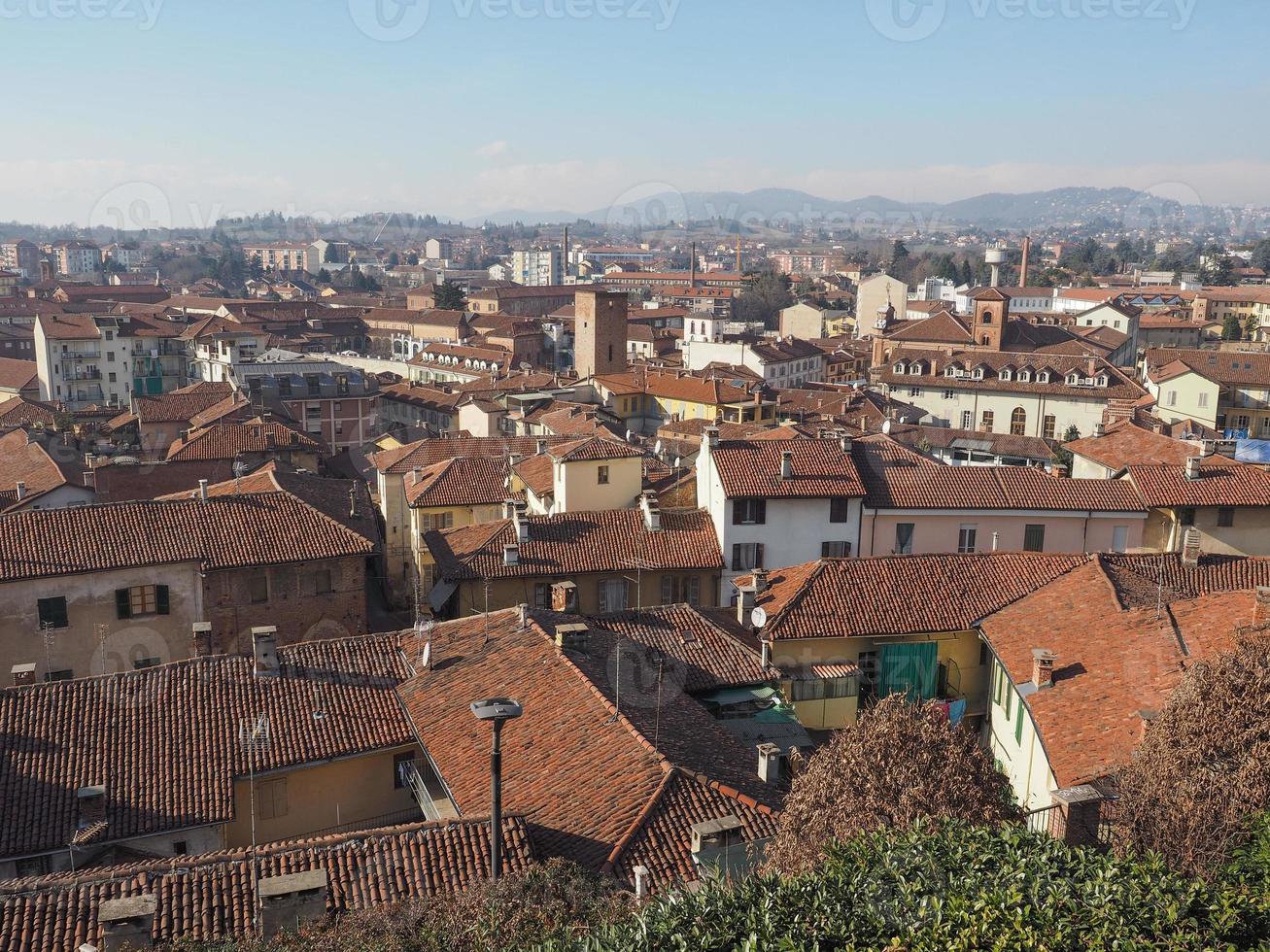 chieri veduta aerea foto