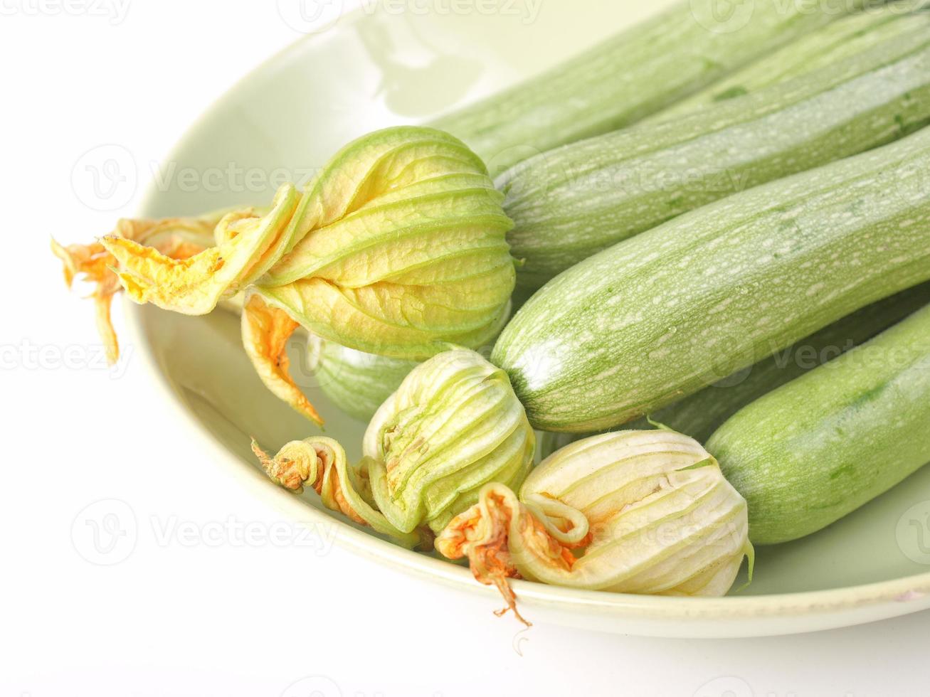 zucchine zucchine isolate foto