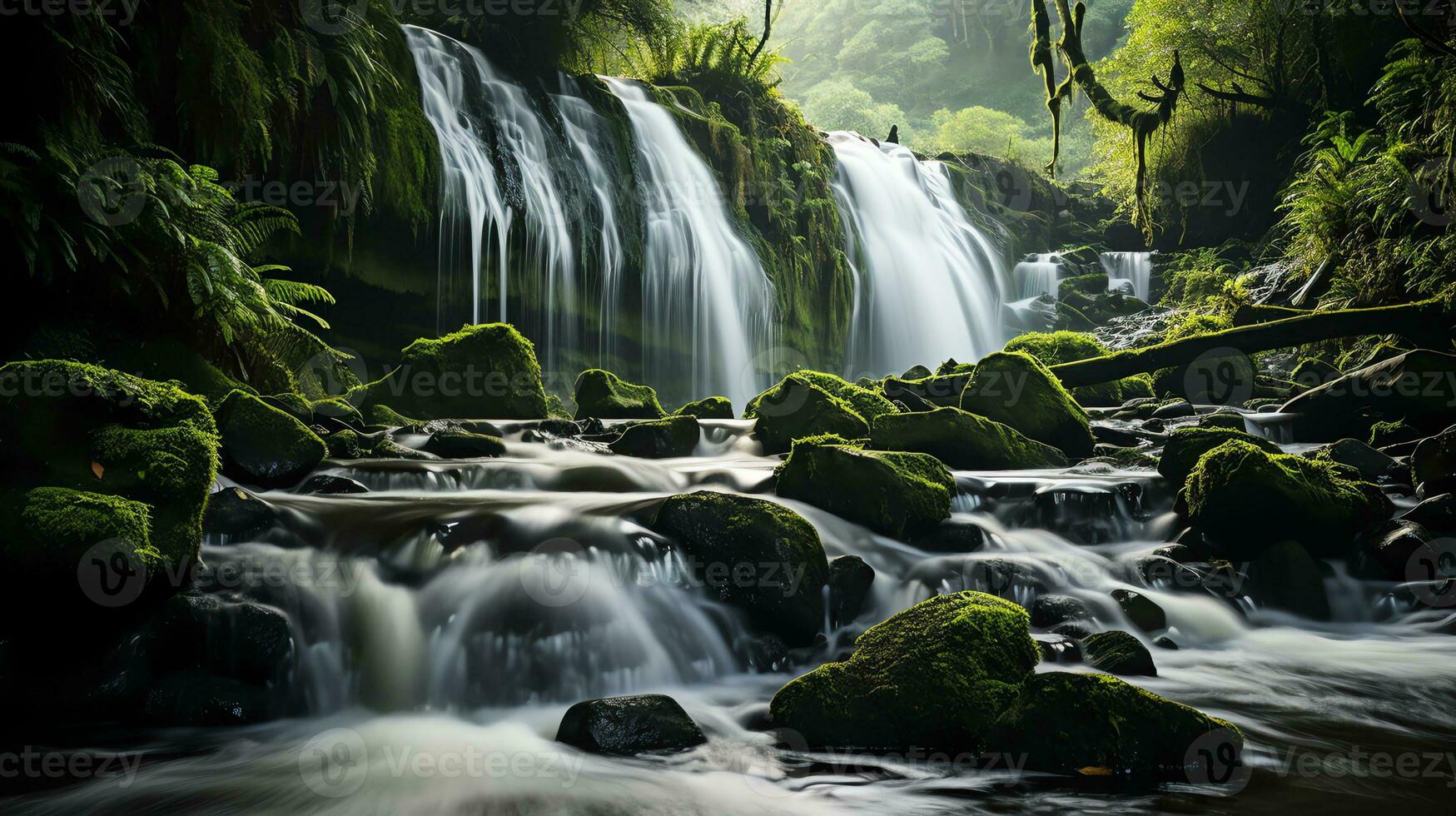 il bellezza di natura ai generativo foto