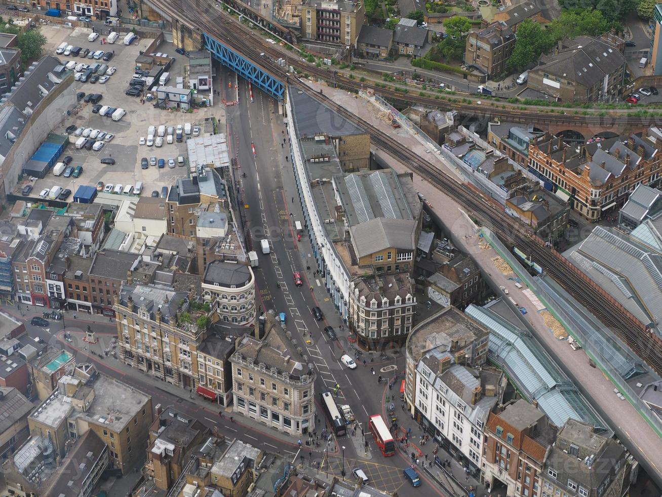 vista aerea di londra foto