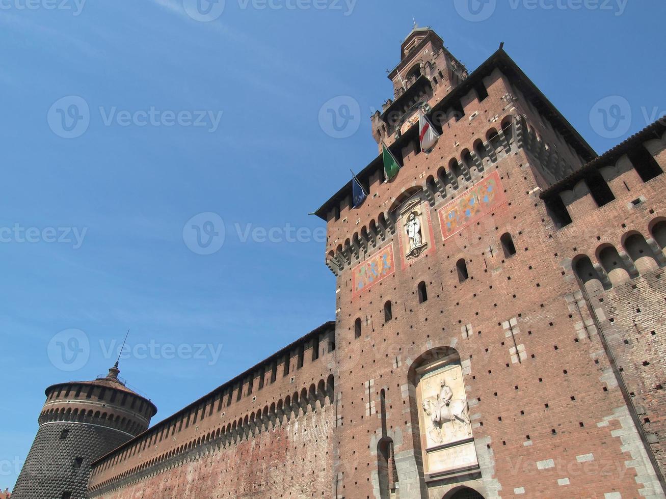 castello sforzesco, milano foto