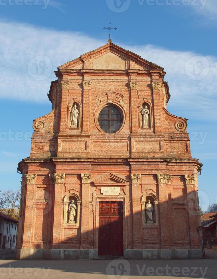 chiesa di san pietro apostolo, brusasco foto