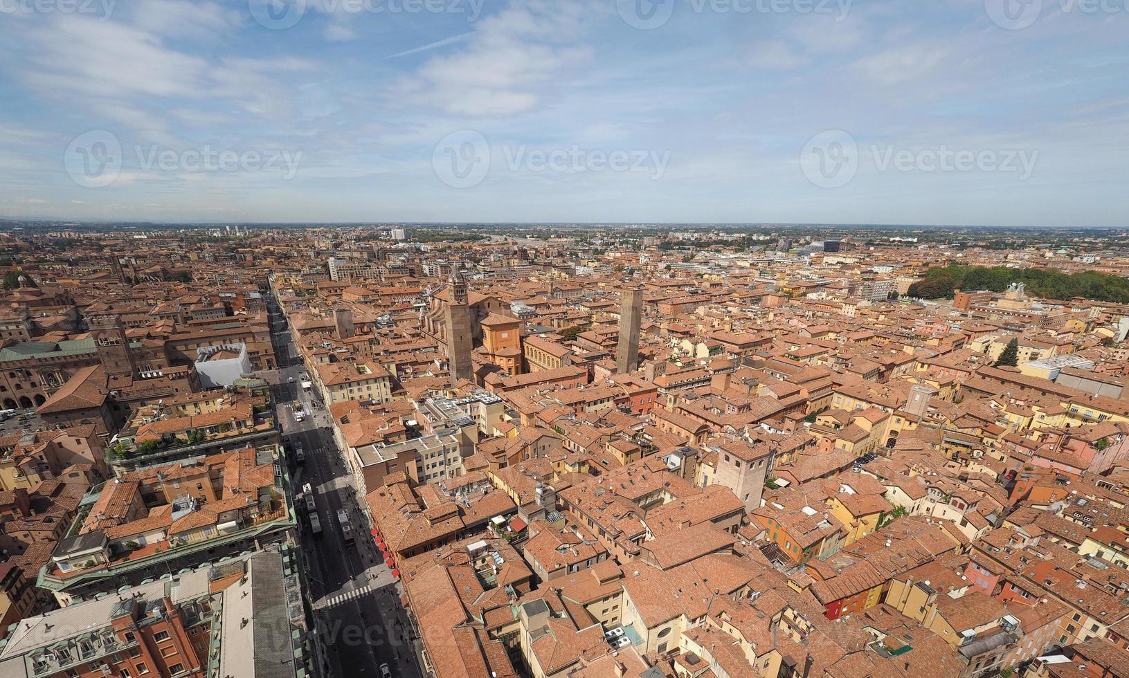 veduta aerea di bologna foto