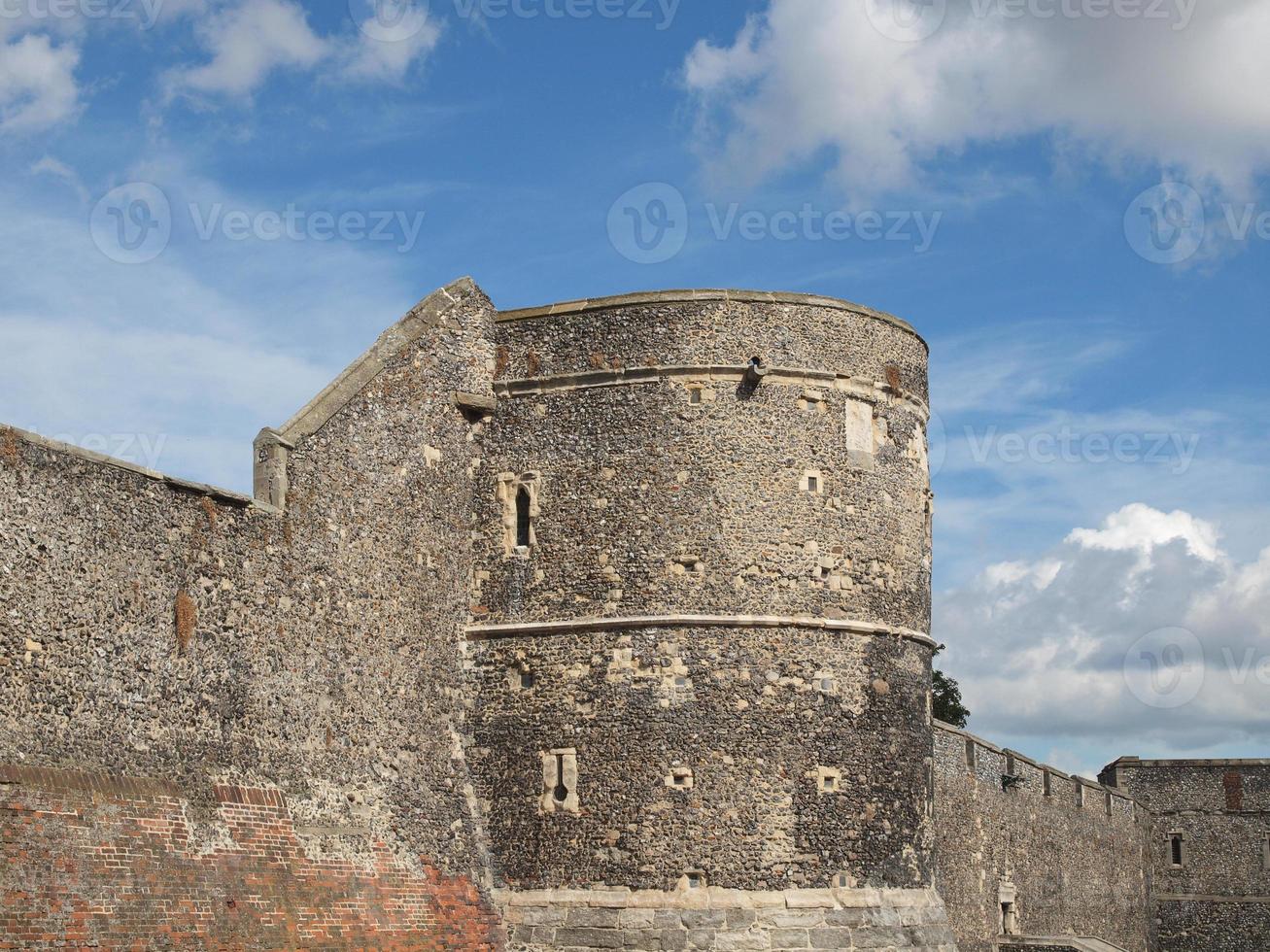 mura della città di canterbury foto