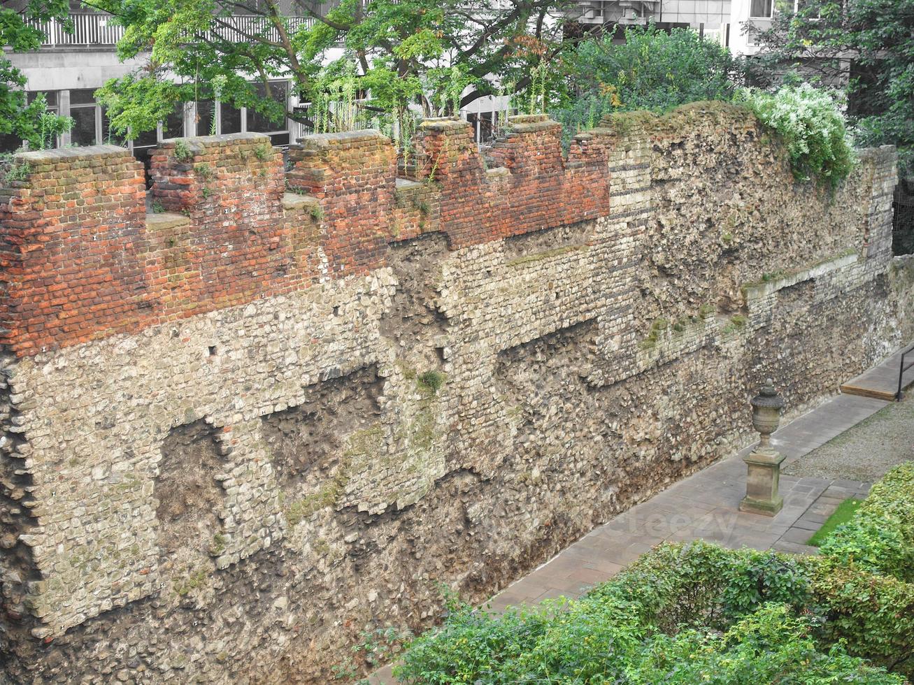 mura romane, londra foto