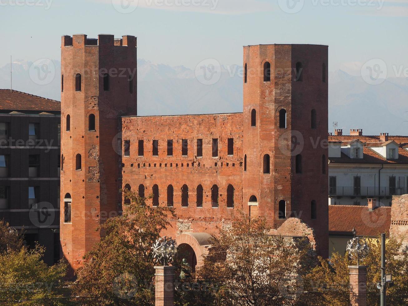 porta palatina porta palatina a torino foto